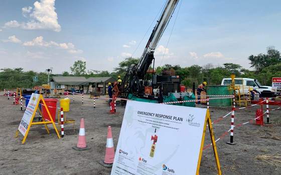 Emergency response plan and safety controls on site